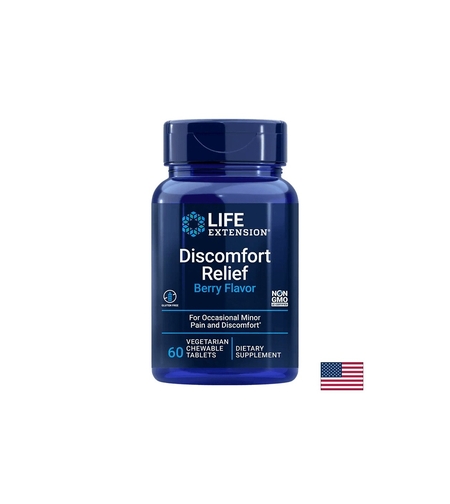 PEA Discomfort Relief/ ПЕА (Палмитоилетаноламид) 600 mg х 60 дъвчащи таблетки