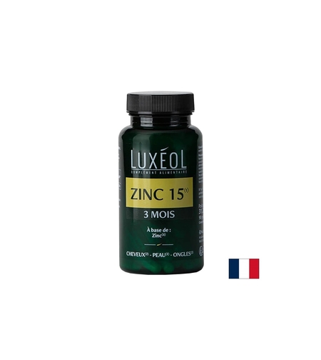 Цинк (цитрат) за имунитет, коса и кожа, 15 mg х 90 капсули