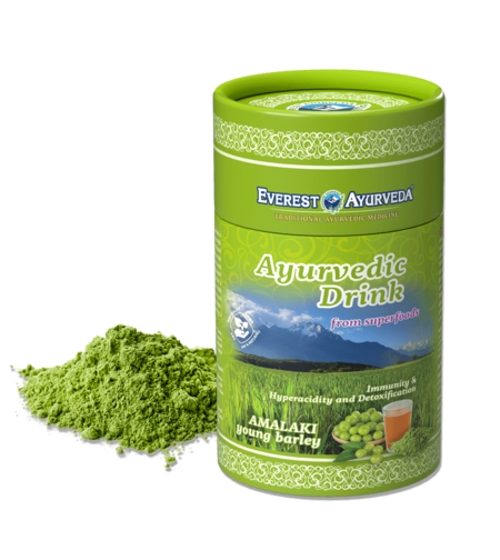 АМАЛАКИ - напитка Млад ечемик- Имунитет, деацидиране и детоксикация