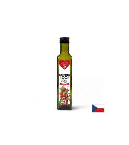 Масло от облепиха + витамин Е Сърдечно-съдово здраве и добро зрение 250 ml