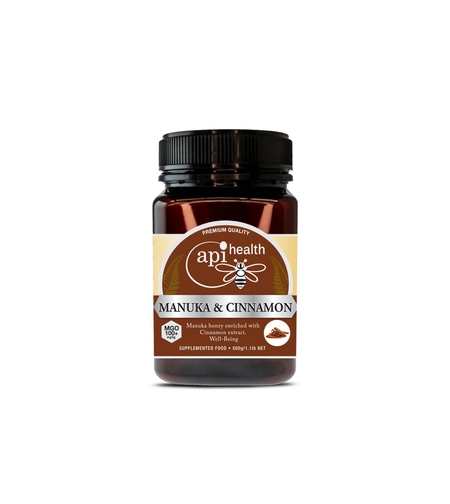 Пчелен мед Манука с канела Cinnamon VENZ MGO 100+, 500 g