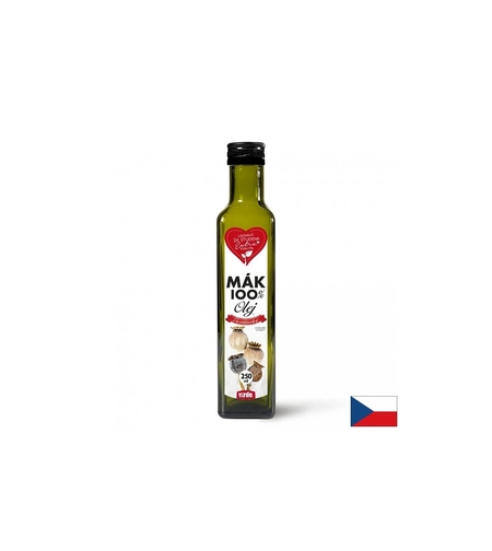 Масло от маково семе + витамин Е Подкрепа на липидния метаболизъм 250 ml
