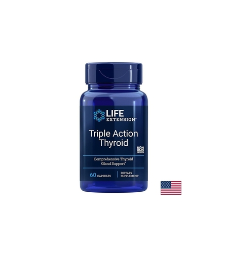 Triple Action Thyroid/ Тироидна подкрепа х 60 капсули