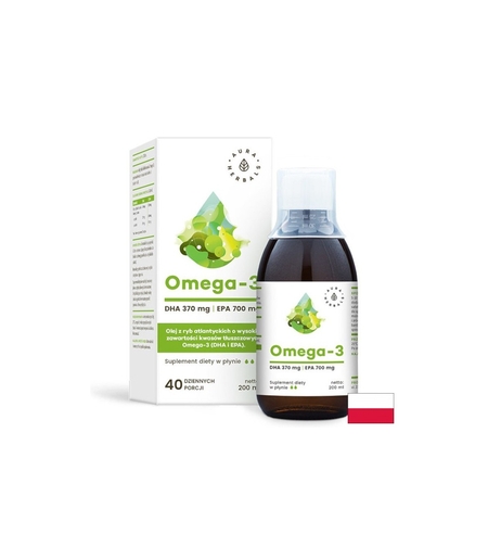 Омега-3 1400 mg EPA/ 740 mg DHA Здраво сърце, добра концентрация и ясно зрение 200 ml