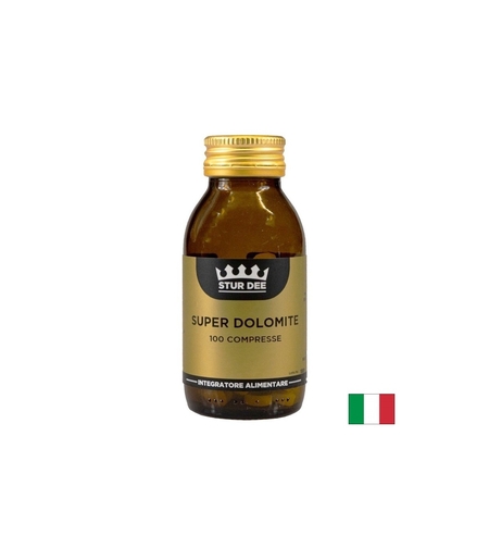 Super Dolomite (Калций + D3 + Витамин A) – Здрави кости, зъби и мускули, 100 таблетки