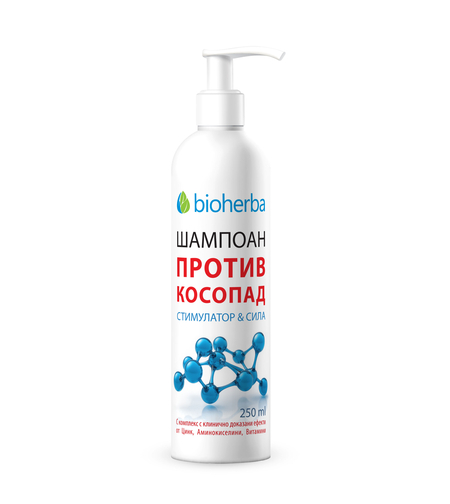 Безсулфатен шампоан против косопад за укрепване на косата, стимулиране на здравия растеж и нежна грижа за чувствителен скалп
