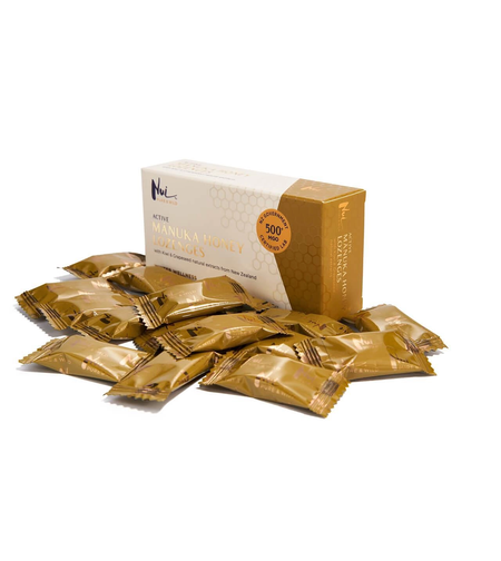 Бонбони с Манука Мед MGO 500+ Киви и Гроздови семки, 16 бр., NUI