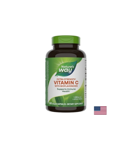 Vitamin C with Bioflavonoids/ Витамин С 1000 mg & Биофлавоноиди х 100 капсули Nature’s Way