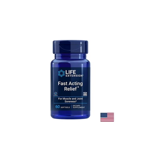 Стави и мускули - Fast Acting Relief, 60 софтгел капсули