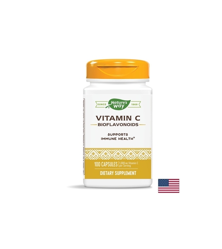Vitamin C Bioflavonoids/ Витамин С & Биофлавони 500 mg х 100 капсули Nature’s Way