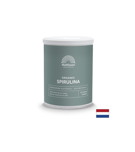 Спирулина за енергия и детокс, 125 g прах