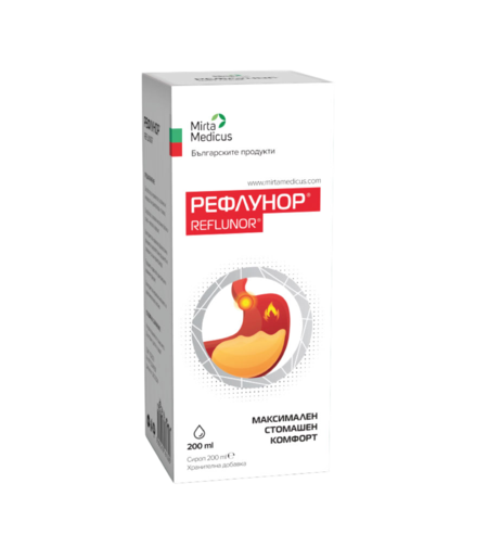 РЕФЛУНОР – сироп 200 ml