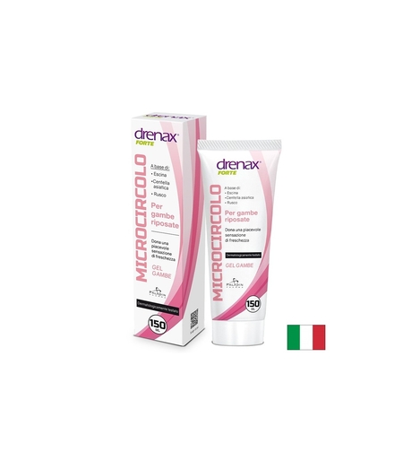 Масажен гел за крака с конски кестен, готу-кола и рускус - Дренакс - Drenax® Forte – при разширени вени и отоци, 150 ml
