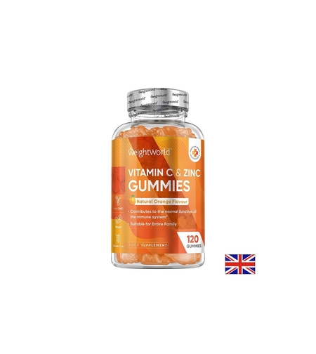 Витамин C 100 mg + Цинк 3 mg – Имунитет, 120 желирани таблетки