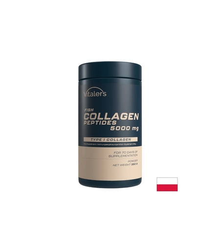 Рибни колагенови пептиди – Здрава кожа, коса и стави, 5000 mg, 350 g прах