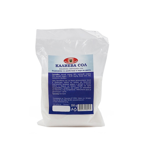 Калиева витална сол, Серия Дълголетие, 200 гр.