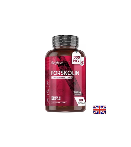 Здравословно отслабване - Форсколий 1 g, 60 капсули - Forskolin