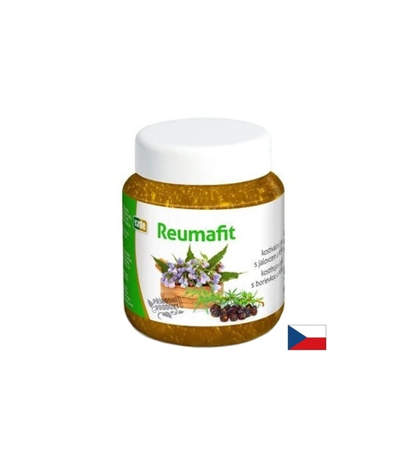 Масажен гел с МСМ, хвойна и черен оман Reumafit За стави и мускули 350 g