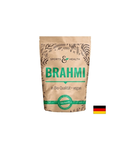 Памет и концентрация - Брахми (Бакопа мониери), 500 mg х 200 капсули