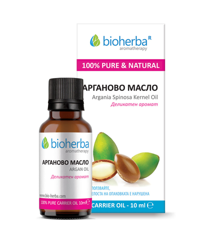 МАСЛО ОТ АРГАН, Argan oil, Биохерба, 10 мл.