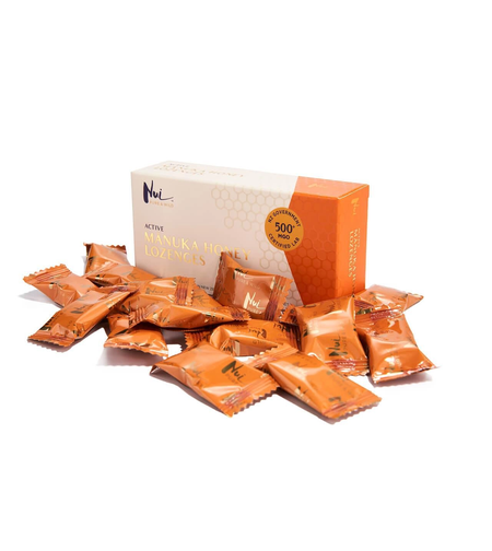 Бонбони с Манука Мед MGO 500+, 16 бр., NUI