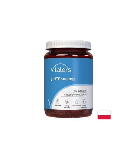 5-HTP – При нарушен сън и потиснато настроение, 100 mg, 60 капсули