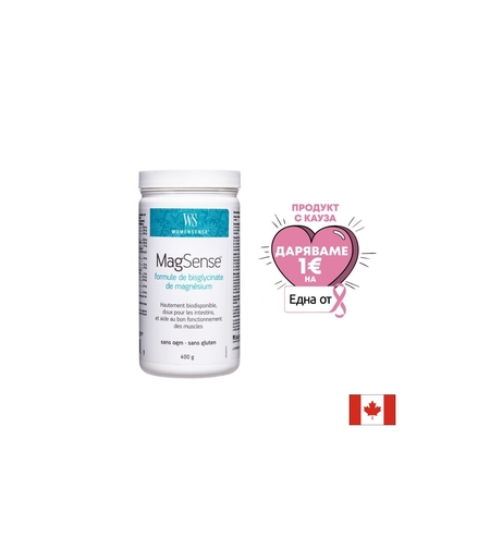 MagSense® Magnesium Bisglycinate Formula/ Магнезий бисглицинат формула 400 g Natural Factors