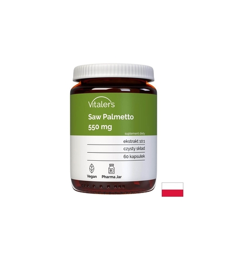 Простата и уринарен тракт - Сао Палмето, 550 mg x 60 капсули
