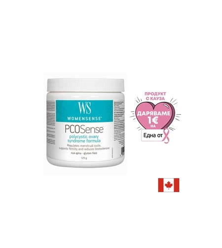 PCOSense™ WomenSense®/ Формула при Поликистозен Овариален Синдром х 129 g пудра Natural Factors