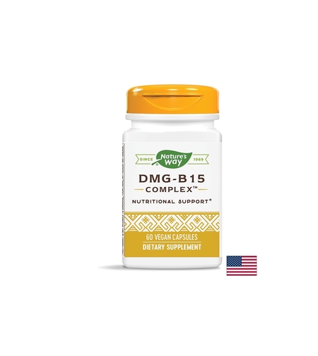 DMG-B15 Complex™/ ДМГ- Витамин В15 Комплекс™ х 60 капсули Nature’s Way