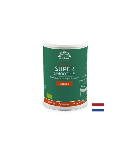 Био Енерджи Супер смути микс, 500 g прах Mattisson Healthstyle