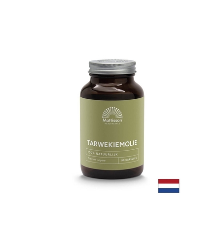 Имунна и мозъчна функция - Масло от пшеничен зародиш, 1000 mg х 90 капсули Mattisson Healthstyle