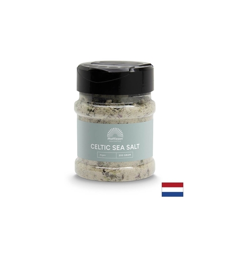 Келтска морска сол с водорасли, 200 g Mattisson Healthstyle