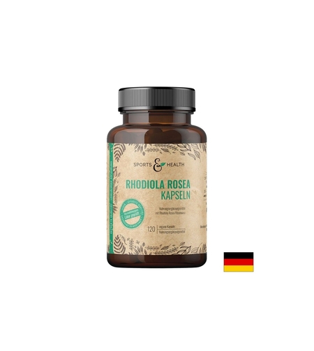 Стрес и добро настроение - Златен корен, 500 mg х 120 капсули