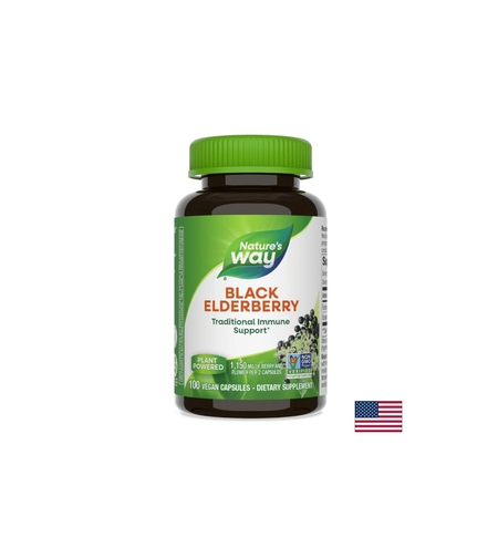 Black Elderberry/ Черен Бъз (плод и цвят) 575 mg х 100 капсули Nature’s Way