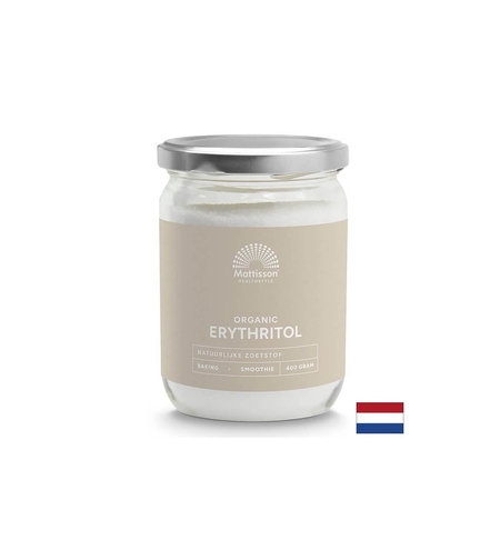 Еритритол (organic), 400 g Mattisson Healthstyle