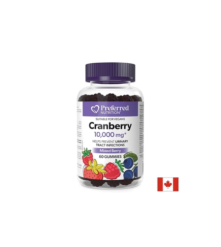 Червена боровинка Гъми 200 mg, 60 желирани таблетки, Natural Factors
