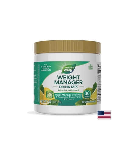 Формула за контрол на апетита, теглото и коремните мазнини - Weight Manager - 174.3 g прах, с вкус на цитрусови плодове