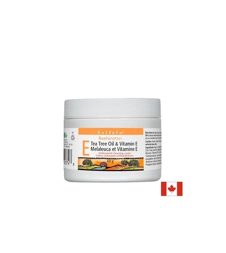 Антибактериален крем - Чаено дърво и Витамин Е Holista, 40 g Natural Factors