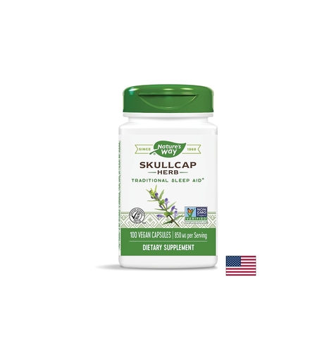 Skullcap Herb / Шлемник (билка) 425 mg х 100 капсули Nature’s Way