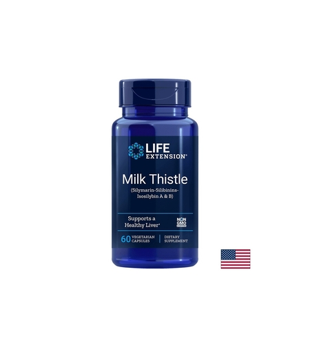 Milk Thistle (Silymarin-Silibinins-Isosilybin A & B) / Екстракт от бял трън, 60 капсули