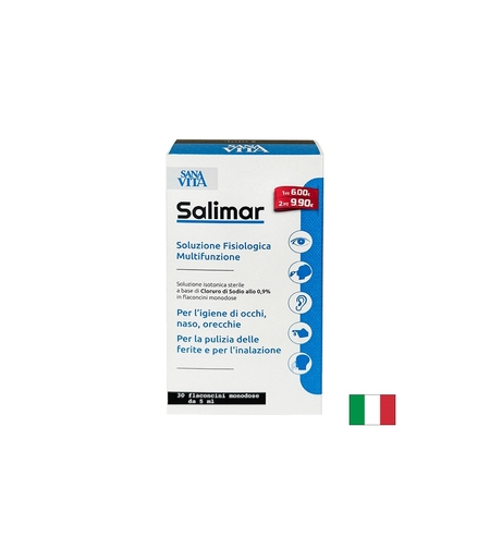 Мултифункционален физиологичен разтвор, 30 флакона х 5 ml