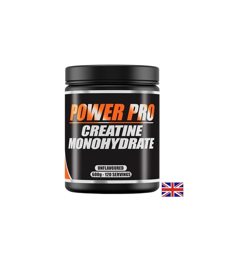 Креатин монохидрат Power Pro Сила и мускулен растеж 5000 mg, 600 g прах, 120 дози