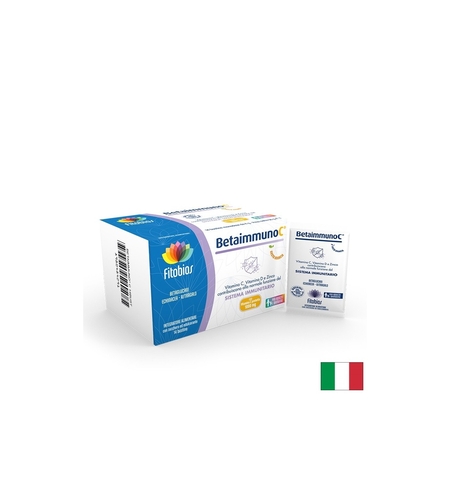 Бетаимуно C, Витамин C 1000 mg + Бета-глюкани + Астрагал, 14 сашета, Fitobios