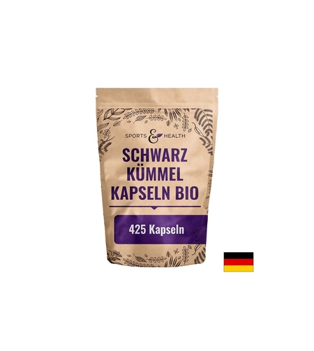 Сърдечно-съдова система - Черен кимион, 500 mg х 425 капсули