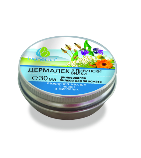Универсален вазелинов мехлем 5 ПИРИНСКИ БИЛКИ, Биохерба, 30 мл.