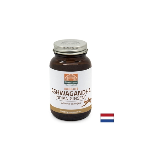Стрес и добро настроение Ашваганда 225 mg х 90 таблетки