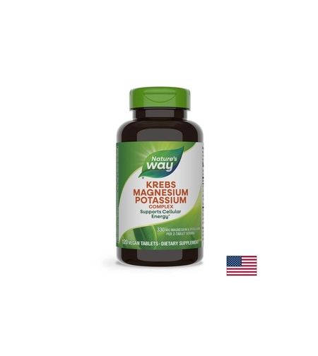 Krebs Magnesium Potassium Complex/ Магнезий и Калий (Биоактивен минерален комплекс) x 120 таблетки