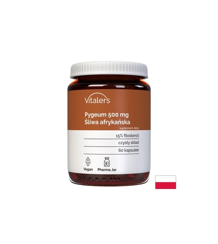 Простата и уринарен тракт - Пигеум (Африканска череша), 500 mg x 60 капсули