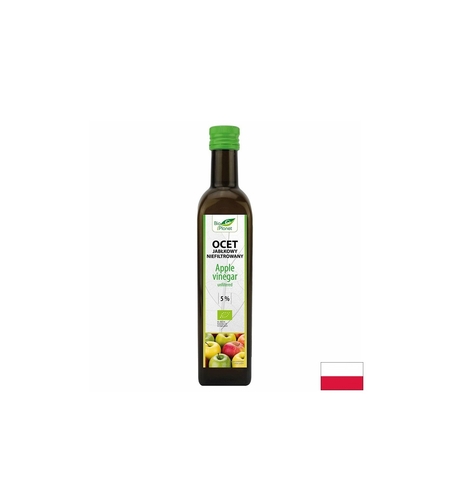 Ябълков оцет (нефилтриран) БИО 500 ml